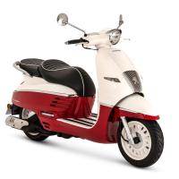 Peugeot Django Standard 125 cm³ - tejfehér-piros
